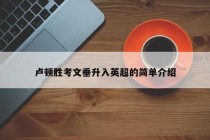 卢顿胜考文垂升入英超的简单介绍